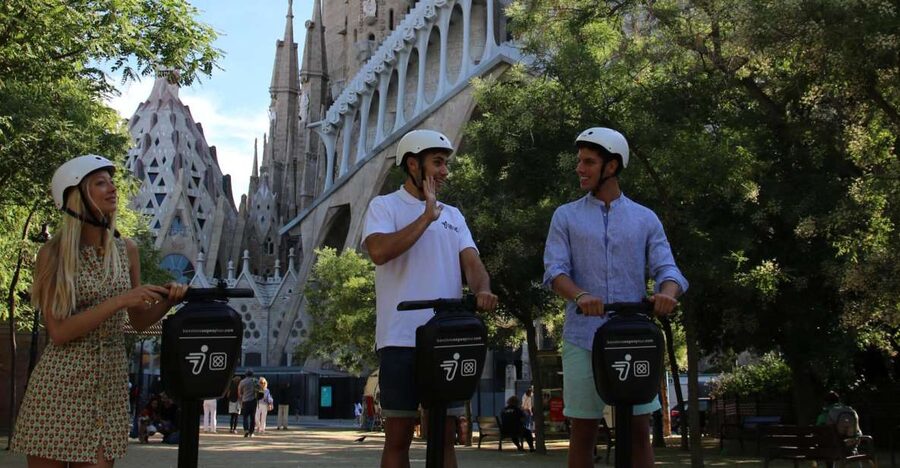 Barcelona: 2.5-Hour Gaudí Segway Tour - Gràcia shows the city before it became Barcelona
