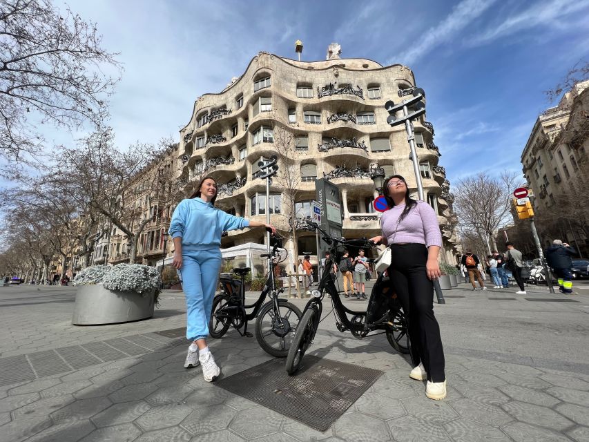 Barcelona: Gaudi Guided E-Bike Tour - E-bike, Segway, or e-scooter: an important check