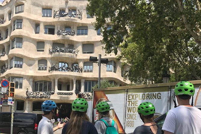 Barcelona Gaudi Guided Small Group E Bike Tour - The Sagrada Familia finish