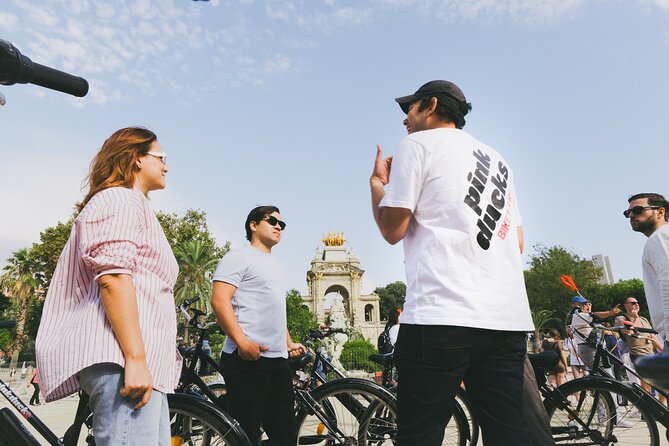 Barcelona’s Most Fun E-Bike Tour: Gaudí & City Stories - Arc de Triomf and the memory of 1888