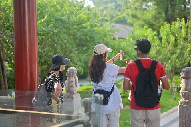 Beijing Hutong Walking Tour History, Architecture and Local Life - White Stupa Temple from a cafe balcony