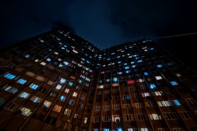 Brutal Tbilisi — Night Edition: Dark Side of Soviet Architecture - Why Tbilisi’s Soviet architecture works better at night