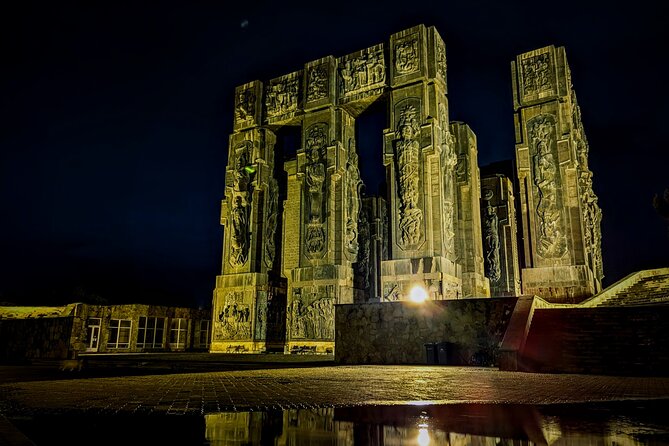 Brutal Tbilisi — Night Edition: Dark Side of Soviet Architecture - The Wedding Palace, where Soviet ritual met Georgian form