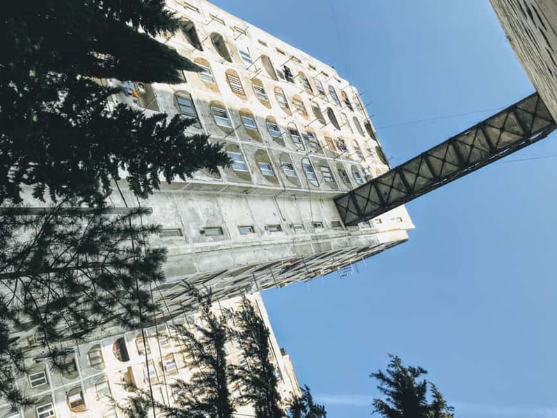 Brutalist Tbilisi: Urban exploration and untold stories - Nutsubidze Skybridge and the daily life of concrete housing