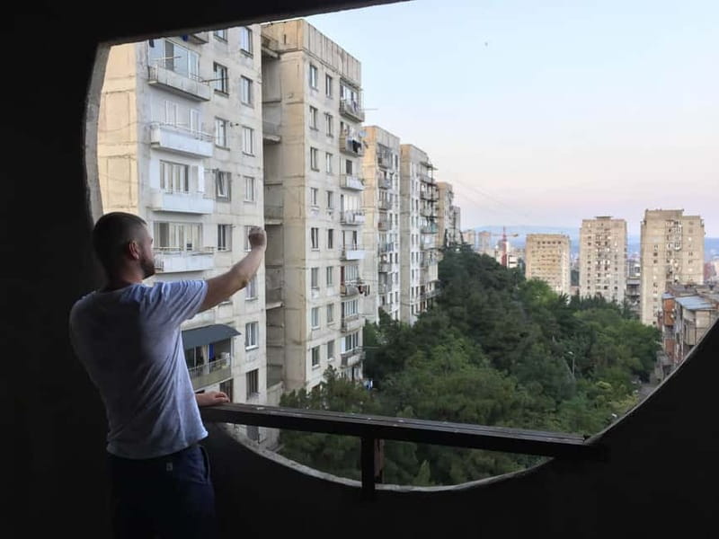 Brutalist Tbilisi: Urban exploration and untold stories - What the car, guide, and small group add