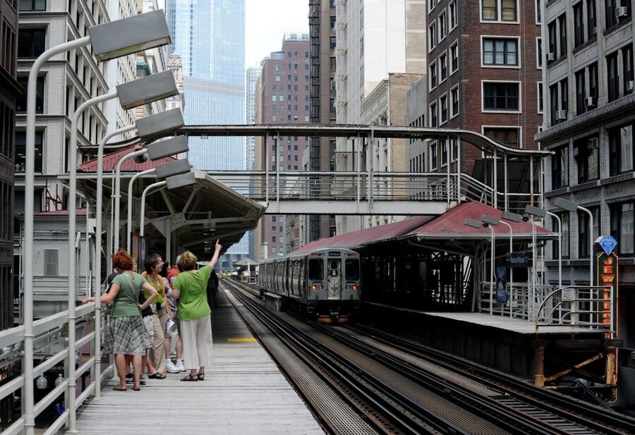 Chicago: Elevated Architecture Walking Tour - What you see from the station platforms