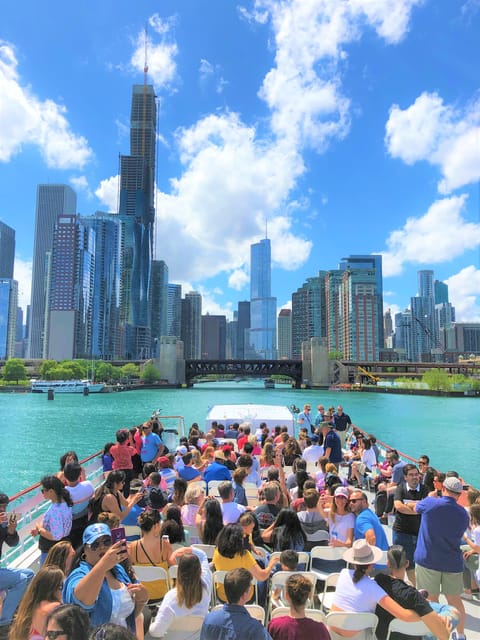 Chicago River 90-Min Architecture Boat Tour - Willis Tower and the Vertical City