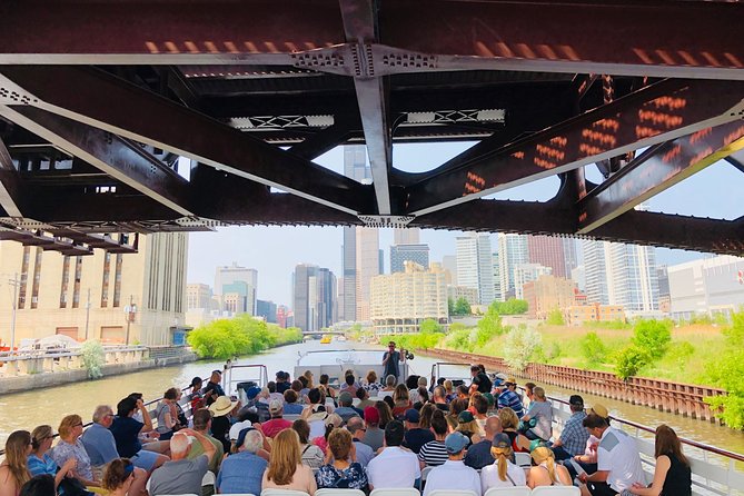 Chicago River 90-Minute Architecture Boat Tour - Aqua Tower and the changing downtown skyline