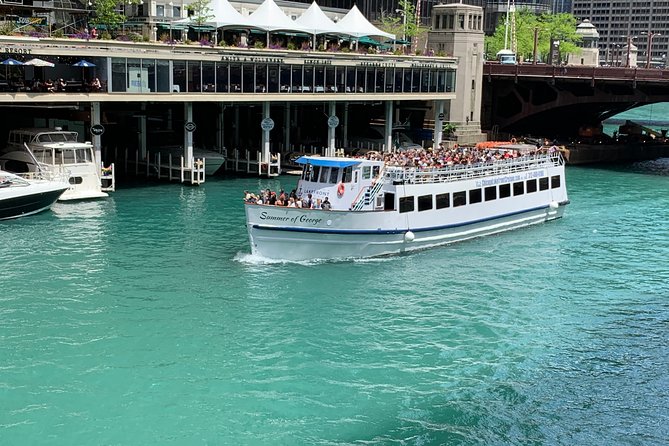 Chicago River 90-Minute Architecture Boat Tour - Merchandise Mart and the river’s working side
