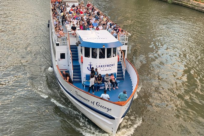 Chicago River 90-Minute Architecture Boat Tour - Navy Pier and the open skyline