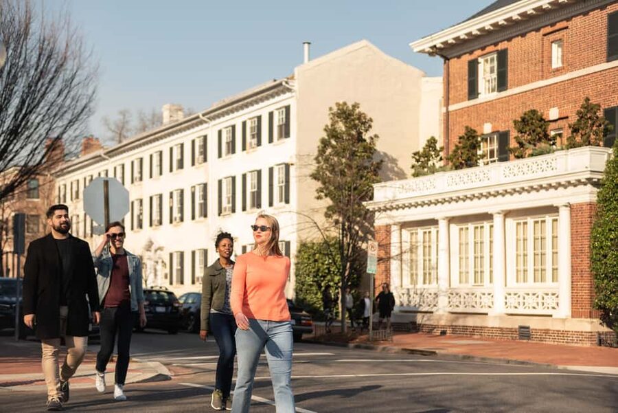 DC: Georgetown History & Architecture Tour with Local Guide - M Street, old houses, and easy-to-miss details