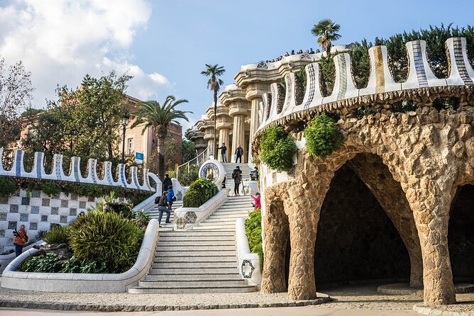 Explore Gaudi's Masterpiece on a Guided Tour of Parque Guell - The Serpentine Bench and Main Terrace