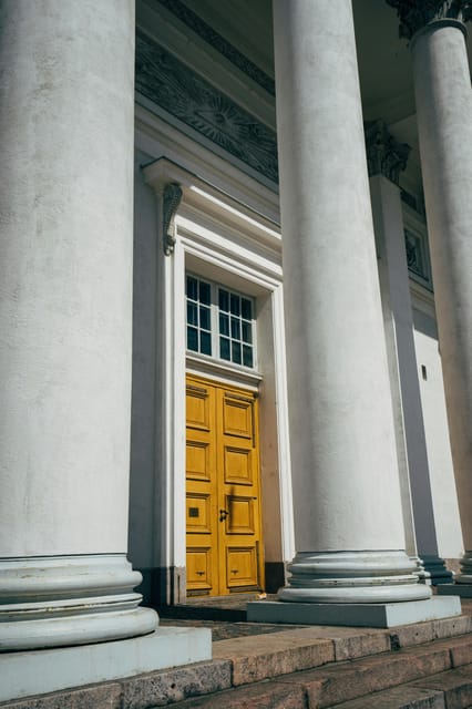 Helsinki: Architectural Highlights Guided Walking Tour - Academic Bookstore and the elegance of everyday design