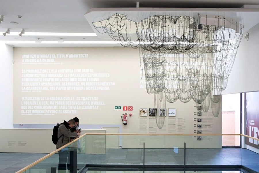 Highlights Guided visit to Gaudi's Crypt and Colonia Güell - The interpretation centre puts the pieces together