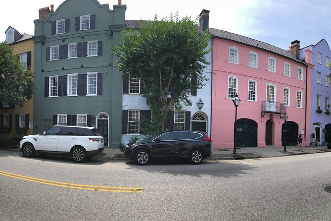 Historic Charleston: The Battery, Rainbow Row, St. Michael Church - Rainbow Row is the quick photo stop