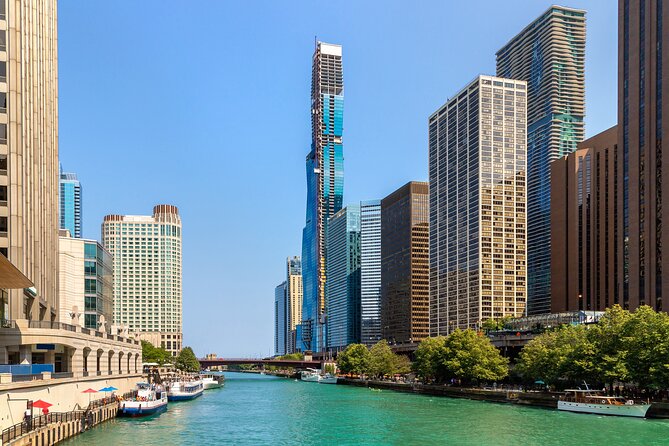 Magnificent Mile Tour With Optional 360 Chicago Upgrade - The Chicago River and the polished side of Rush Street