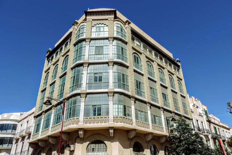 Melilla: Modernist and Art Deco gems - Starting at Plaza de España and the Casino Militar