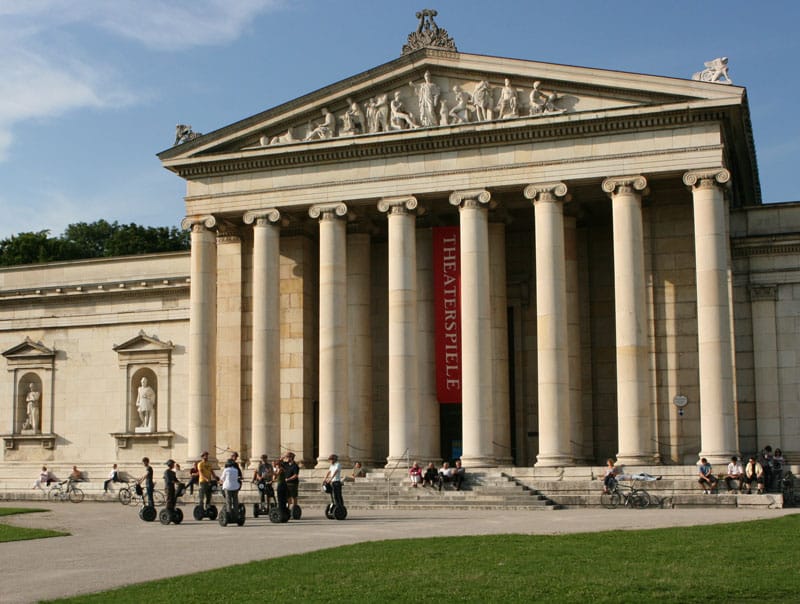 Munich 3-Hour Segway Tour: Nazi Munich & Royal Architecture - Learning the Segway at Karlsplatz