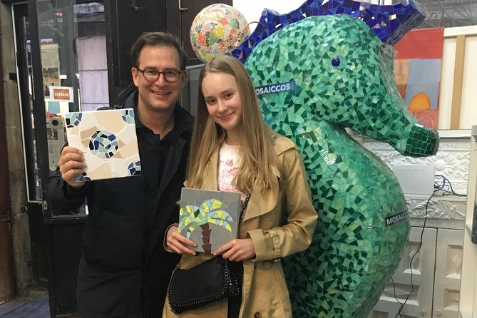 Offer: Be Gaudí mosaic class Barcelona for families (max 4 pax) - Price and value for a family of four