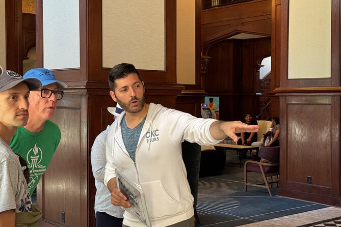 Oklahoma City History and Architecture Walk Downtown - The Skirvin Hotel, social scandal, and ghost stories