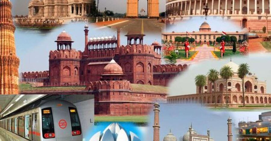 Old & New Delhi Culture & Architecture City Private Tour - Old Delhi begins with Chandni Chowk