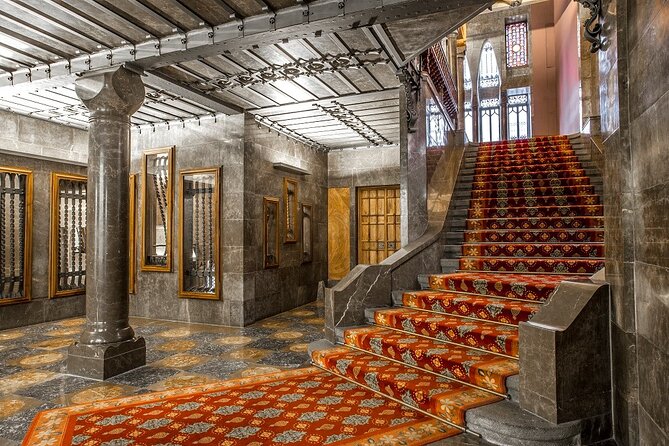 Palau Guell by Gaudi with Audio Guide in Barcelona - The grand entrance hall and Gaudí’s use of space