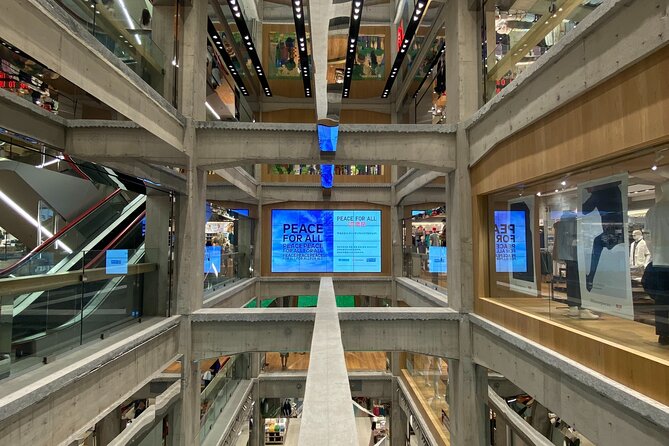 Private Ginza Architecture Walking Tour - Swiss watch design at the Nicolas G. Hayek Center