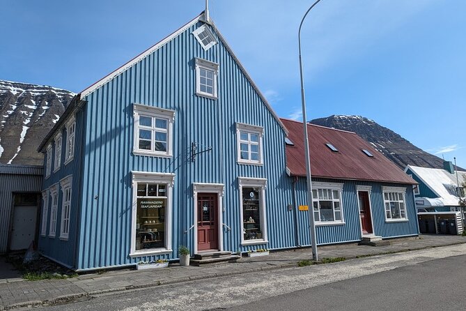 Self-Guided Tour of Ísafjörður: Art, History, and Architecture - The 3D Crosswalk brings some humor