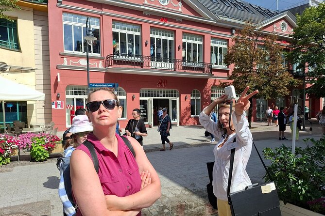 Sopot Private City Walking or Bike Tour with a local architect - The calm setting of Dworek Sierakowskich