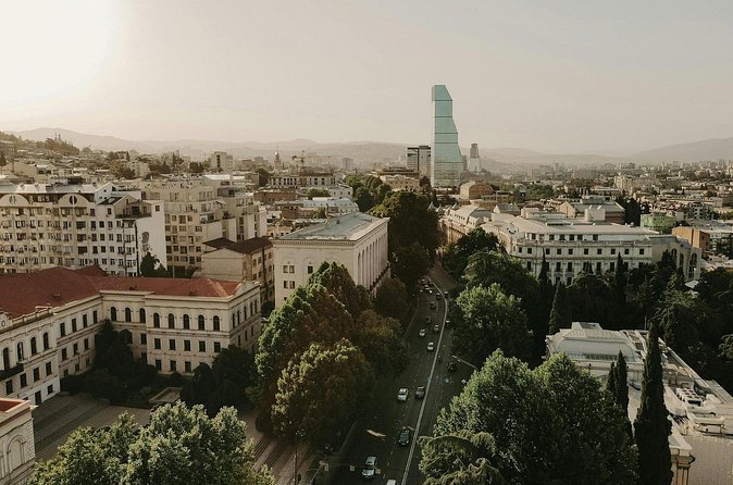 Tbilisi Architectural Tour Explore Iconic Landmarks and Culture - Entering the Tbilisi State Academy of Arts