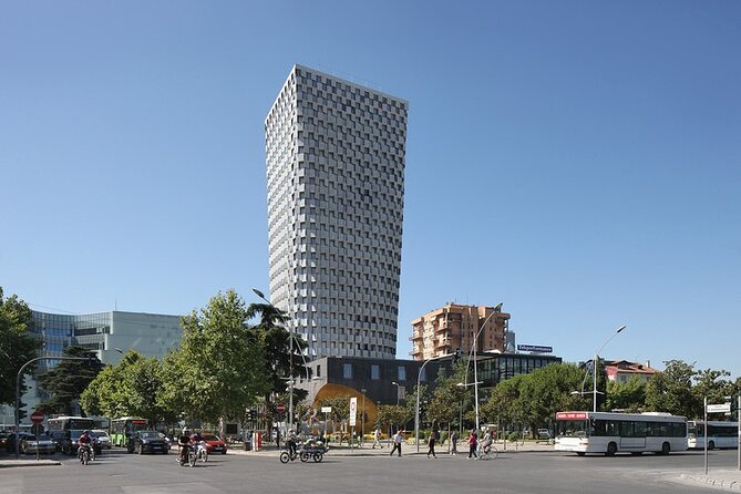 Tirana: Street Art & Modern Architecture Tour - Street art hiding in ordinary city details