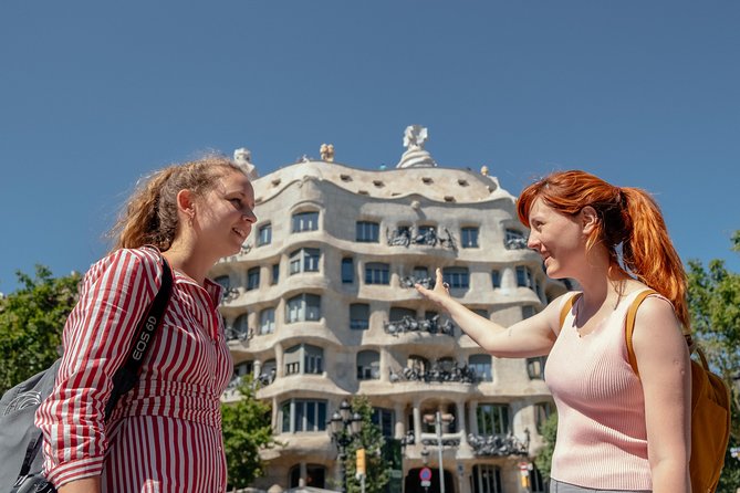 Treasures of Barcelona: Private Gaudi Walking Tour - Walking Through Barcelona Between the Major Stops