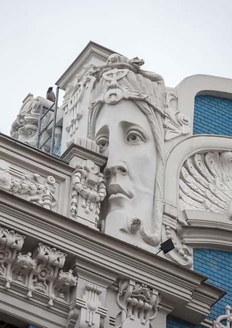 Walking Tour of Riga's Beautiful Art Nouveau Architecture - Alberta Street: the tour’s main visual event